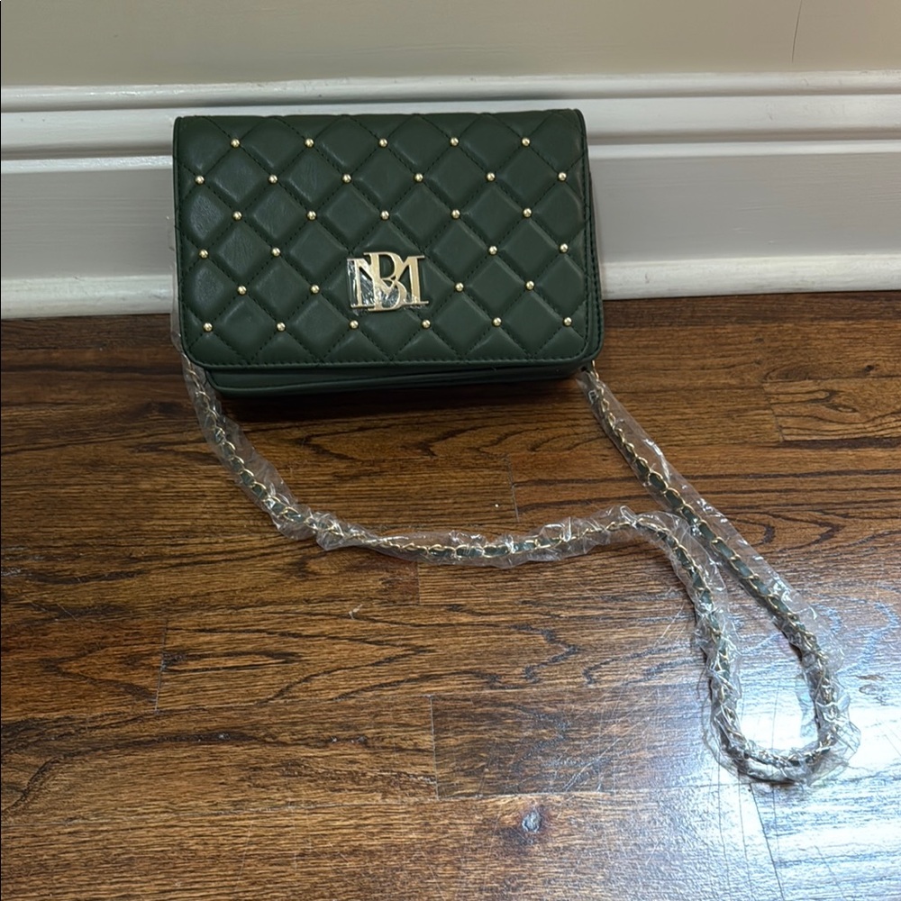 Elegant Green Quilted Bag